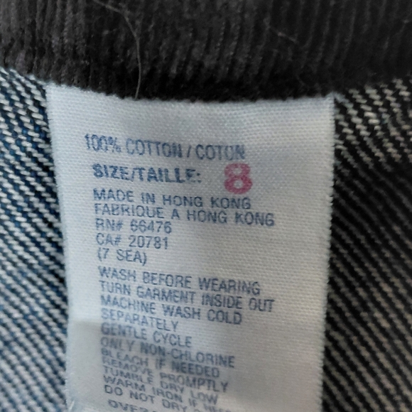 Tommy Hilfiger Long Button Front Denim Skirt Maxi NWT - Picture 7 of 7